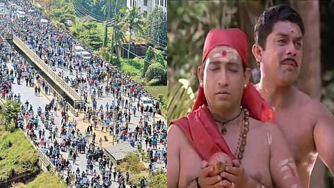 'തേങ്ങയുടയ്ക്ക് സ്വാമീ..., സാറേ, ഞങ്ങളു നിക്കണോ പോണോ?'; മരടില്‍ നിന്ന് ഉയര്‍ന്ന ആള്‍ക്കൂട്ട സ്വരങ്ങള്‍