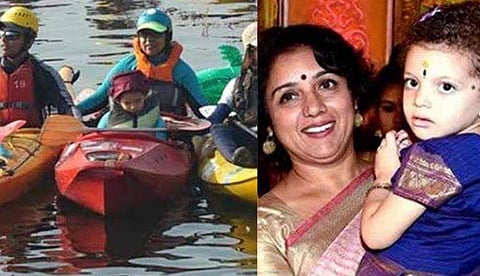 മകള്‍ക്കൊപ്പം നടി രേവതിയുടെ കയാക്കിങ്, കുഞ്ഞു മഹിയുമായി തോണിയില്‍ തുഴഞ്ഞത് 40 കിലോമീറ്റര്‍