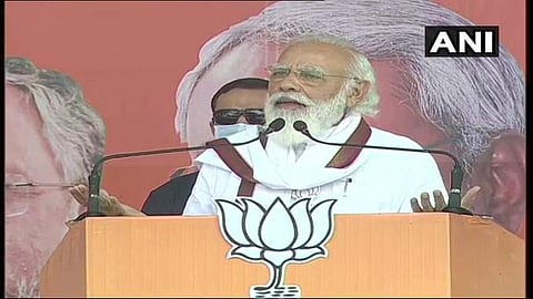 'ബിഹാറിനെ കൊളളയടിക്കാന്‍ വരുന്നവരെ സൂക്ഷിക്കുക, വീണ്ടും ജംഗിള്‍രാജ് ഭരണം കൊണ്ടുവരാന്‍ ശ്രമം'; വിശാല സഖ്യത്തിനെതിരെ മോദി 