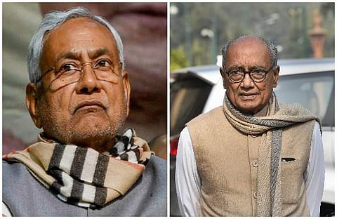 ബിജെപി ഇത്തിള്‍ക്കണ്ണിയെ പോലെ; നിതീഷ് മഹാസഖ്യത്തിലേക്ക് വരണം; ക്ഷണിച്ച് ദിഗ്‌വിജയ് സിങ്