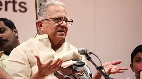 പ്രശസ്ത വയലിനിസ്റ്റ് ടി എൻ കൃഷ്ണൻ അന്തരിച്ചു 