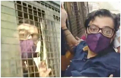 അര്‍ണബിന്റെ ഭാര്യ വാറണ്ട് കീറിയെറിഞ്ഞു; പൊലീസ്‌ മര്‍ദിച്ചെന്ന് ഗോസ്വാമി; നാടകീയ രംഗങ്ങള്‍ക്കൊടുവില്‍ അറസ്റ്റ് (വീഡിയോ)