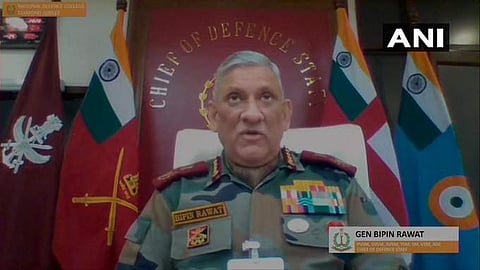 യുദ്ധ സാധ്യത തള്ളാനാവില്ല, അതിര്‍ത്തിയില്‍ വരുത്തിവെച്ച അനര്‍ത്ഥത്തിന്റെ പ്രത്യാഘാതം ചൈന അനുഭവിക്കുന്നു: ബിപിന്‍ റാവത്ത് 