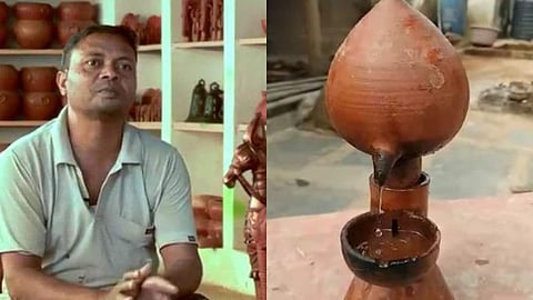 ഒരു ദിവസം മുഴുവന്‍ കത്തുന്ന 'മാജിക് ലാംപ്'; ഓര്‍ഡറുകളുടെ പ്രവാഹം (വീഡിയോ)
