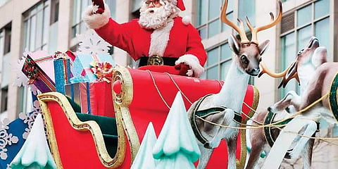 സാന്താ ക്ലോസ് വഴി 75 പേര്‍ക്ക് കോവിഡ്/ പ്രതീകാത്മക ചിത്രം