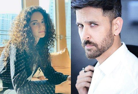 കങ്കണ റണാവത്ത്, ഹൃത്വിക് റോഷൻ/ ചിത്രം: ട്വിറ്റർ