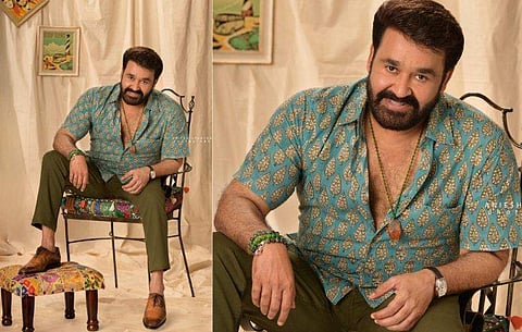 'ചിരിച്ചുകൊണ്ടുള്ള ആ ഇരിപ്പ് കണ്ടോ', വൈറലായി മോഹൻലാലിന്റെ ചിത്രം; കൂൾ ലാലെന്ന് ശോഭന