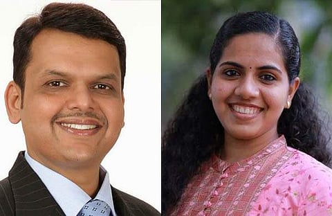 ദേവേന്ദ്ര ഫഡ്‌നാവിസ്, ആര്യ രാജേന്ദ്രന്‍