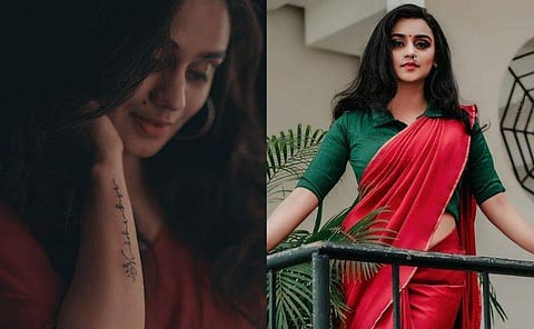 ഒടുവിൽ സൂചിയോടുള്ള പേടിയെ മറികടന്നു, ആദ്യത്തെ ടാറ്റൂവുമായി ലക്ഷ്മി നക്ഷത്ര