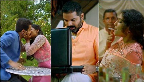 'എന്താ ഇത്! നോ കിസ്, നോ കിസ്'; കല്യാണ ആഘോഷങ്ങളുമായി പാപം ചെയ്യാത്തവര്‍ കല്ലെറിയട്ടെ; ട്രെയിലര്‍