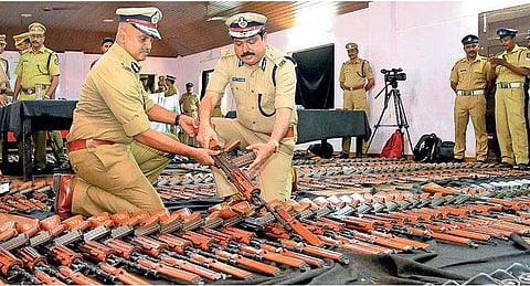 വെടിയുണ്ട കാണാതായത് അന്വേഷിക്കാൻ പ്രത്യേക സംഘം : ഐജി എസ് ശ്രീജിത്തിന് ചുമതല ; അന്വേഷണം ഏഴുഘട്ടങ്ങളായി തിരിച്ച്