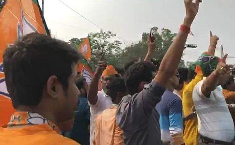 കൊല്‍ക്കത്തയിലെ അമിത് ഷാ റാലിയില്‍ 'ഗോലി മാരോ' മുദ്രാവാക്യം
