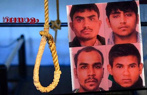 രാജ്യം കാത്തിരുന്ന നീതി നടപ്പായി; നിര്‍ഭയ കേസ് പ്രതികളെ തൂക്കിലേറ്റി