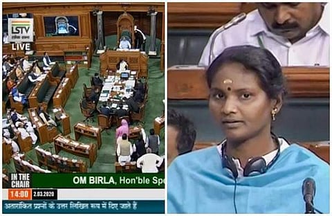 ലോക്‌സഭയില്‍ വീണ്ടും കയ്യാങ്കളി; രമ്യാഹരിദാസും ബിജെപി എംപിയും ഏറ്റുമുട്ടി
