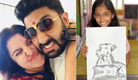 അന്യക്കുട്ടി വരച്ച ചിത്രങ്ങള്‍ വാങ്ങി സിനിമാതാരങ്ങള്‍; അഭിഷേക് നല്‍കിയത് ഒരു ലക്ഷം രൂപ 