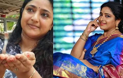 മൂർഖൻ കുഞ്ഞിനെ താലോലിച്ച് പ്രവീണ, ലോക്ക്ഡൗൺ വിശേഷം പങ്കുവച്ച് താരത്തെ അഭിനന്ദിച്ച് ആരാധകരും; വിഡിയോ 