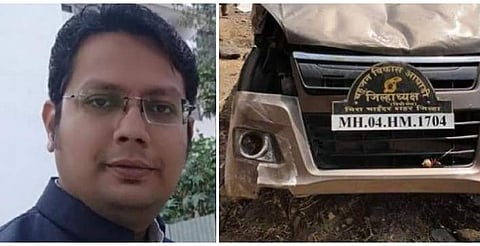 പാല്‍ഘര്‍ ആള്‍ക്കൂട്ടക്കൊല : വാദിഭാഗം അഭിഭാഷകന്‍ വാഹനാപകടത്തില്‍ കൊല്ലപ്പെട്ടു