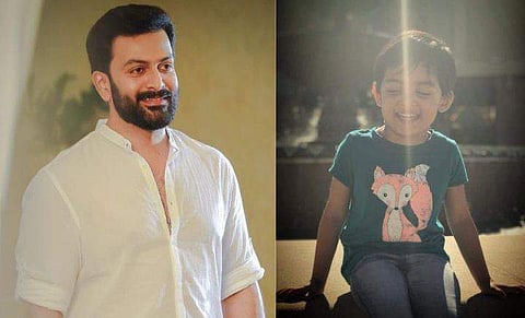 'എന്റെ അച്ഛൻ വരുന്നുണ്ട്', ബ്ലാക്ക് ബോർഡിൽ എഴുതി അല്ലി, മറുപടിയുമായി പൃഥ്വിരാജ്; വിഡിയോ