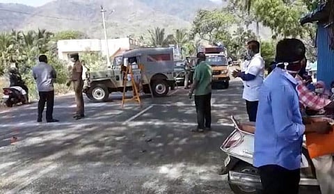വാളയാര്‍ ചെക്ക്‌പോസ്റ്റ് വഴി ഇന്ന് 73 വാഹനങ്ങള്‍ കേരളത്തിലെത്തി