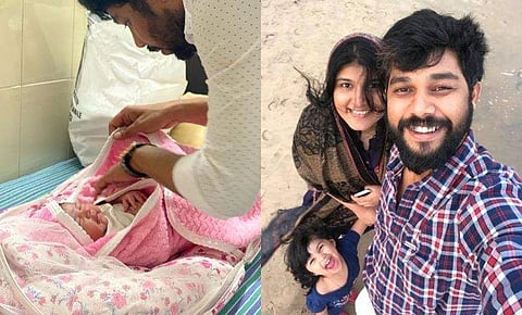 ദുവയ്ക്ക് കൂട്ടായി ഒരു മാലാഖ കൂടിയെത്തി; സന്തോഷം പങ്കുവെച്ച് ഷറഫുദ്ദീൻ 