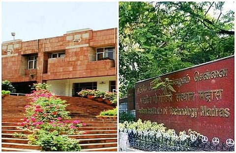 മദ്രാസ് ഐഐടി, ബാംഗ്ലൂര്‍ ഐഐഎസ്‌സി, ജെഎന്‍യു; രാജ്യത്തെ മികച്ച വിദ്യാഭ്യാസ സ്ഥാപനങ്ങളുടെ പുതിയ പട്ടിക