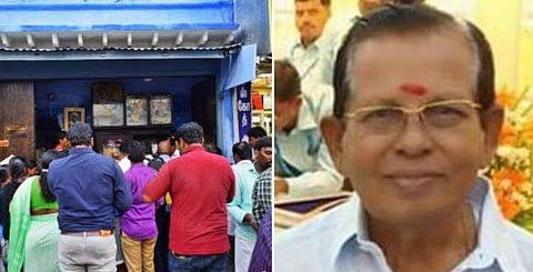 തിരുനെൽവേലി 'ഇരുട്ടുകടൈ' ഉടമ ആത്മഹത്യ ചെയ്തു; മരണം കോവിഡ് സ്ഥിരീകരിച്ചതിന് പിന്നാലെ