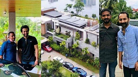 മമ്മൂക്കയുടെ പുതിയ വീട്ടിൽ പൃഥ്വിയും ഫഹദും; വൈറലായി ചിത്രങ്ങൾ