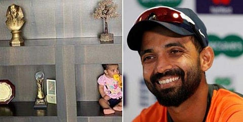 ഇതുവരെ ലഭിച്ചതില്‍ വെച്ച് മികച്ച ട്രോഫികള്‍ പങ്കുവെച്ച് രഹാനെ; ഏറ്റവും വലിയ നേട്ടം ആ കുഞ്ഞുടുപ്പിട്ടിരിക്കുന്നത് എന്ന് ആരാധകര്‍