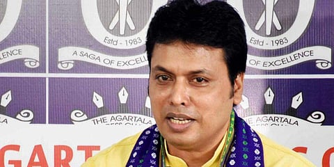 'പഞ്ചാബികളെയും ജാട്ടുകളെയും കുറിച്ച് ഓര്‍ത്ത് അഭിമാനം കൊളളുന്നു'; അല്‍പ്പ ബുദ്ധി പരാമര്‍ശത്തില്‍ മാപ്പു പറഞ്ഞ് ത്രിപുര മുഖ്യമന്ത്രി