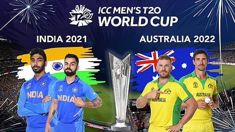 2021ലെ ടി20 ലോകകപ്പും 2023ലെ ഏകദിന ലോകകപ്പും ഇന്ത്യയില്‍