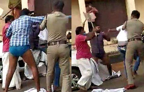 യൂത്ത് കോണ്‍ഗ്രസ് പ്രവര്‍ത്തകരുടെ പ്രതിഷേധം വീഡിയോ ദൃശ്യം