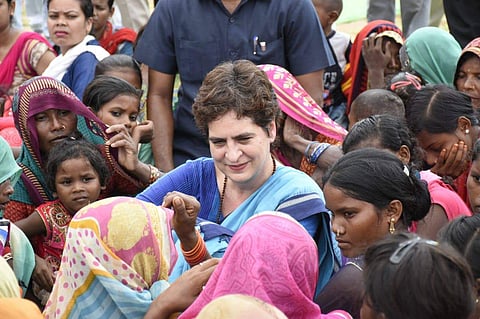 പ്രിയങ്കഗാന്ധി /ചിത്രം ഫെയ്‌സ്ബുക്ക്‌