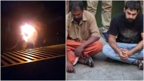 ആനയെ തീ കൊളുത്ത കൊന്ന കേസില്‍ അറസ്റ്റിലായ പ്രതികള്‍
