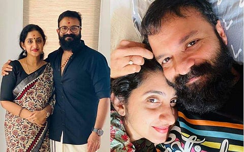 ജയസൂര്യ ഭാര്യ സാരിതയോടൊപ്പം/ചിത്രം: ഫേസ്ബുക്ക്