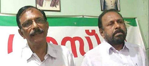 ജോര്‍ജ് തോമസ് മാധ്യമങ്ങളെ കണ്ടപ്പോള്‍