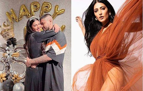 ശ്രുതിയും ശാന്തനുവും പിറന്നാൾ ആഘോഷത്തിനിടെ/ ഇൻസ്റ്റ​ഗ്രാം