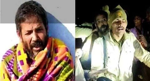 ബാബ സത്യനാരായണന്‍, പൊലീസ് അറസ്റ്റ് ചെയ്തുകൊണ്ടു പോകുന്നു / ട്വിറ്റര്‍ ചിത്രം