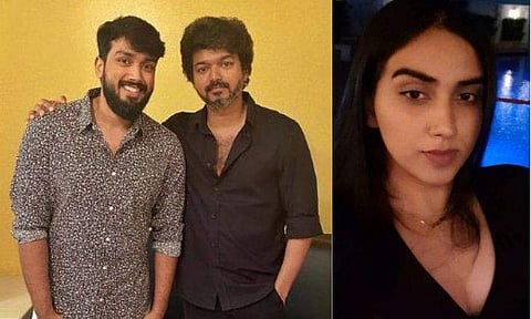വിജയും കാളിദാസ് ജയറാമും, മാളവിക ജയറാം/ ഇൻസ്റ്റ​ഗ്രാം