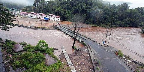 ജലനിരപ്പുയര്‍ന്ന പമ്പാനദി