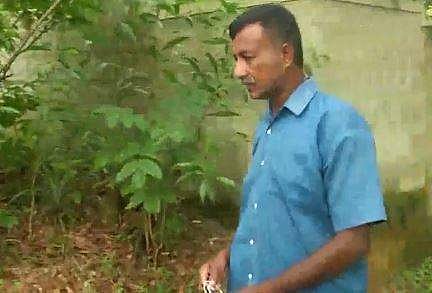 ഉത്രവധക്കേസിലെ മാപ്പുസാക്ഷി സുരേഷ്/ ടെലിവിഷന്‍ ചിത്രം