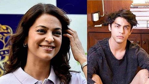 ജൂഹി ചൗള, ആര്യന്‍ ഖാന്‍