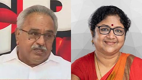 കാനം രാജേന്ദ്രന്‍, ആര്‍ ബിന്ദു
