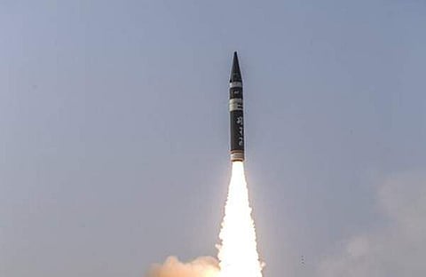 ആഗ്നി മിസൈലിന്റെ പരീക്ഷണം/ഡിആര്‍ഡിഒ