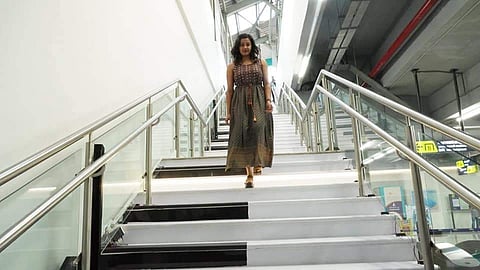 കൊച്ചി മെട്രോ ഫെയ്‌സ്ബുക്ക് പേജില്‍ പങ്കുവച്ച ചിത്രം