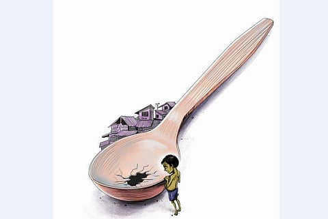 വിശപ്പിന് മുന്‍പില്‍ നിയമം കണ്ണുകെട്ടി കളിക്കുമ്പോള്‍