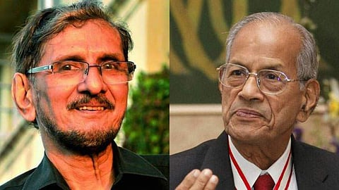 എന്‍ എസ് മാധവന്‍, ഇ ശ്രീധരന്‍