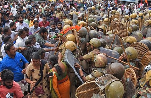 ശബരിമല പ്രക്ഷോഭത്തില്‍നിന്ന്/ ഫയല്‍