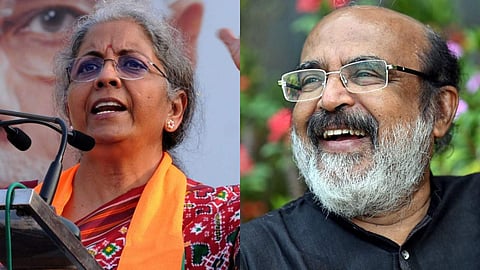 നിര്‍മല സീതാരാമന്‍, തോമസ് ഐസക്‌