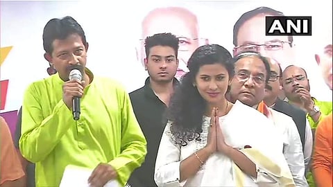 ബംഗാളി നടി രാജ്ശ്രീ രാജ്ബന്‍ഷി ബിജെപിയില്‍ ചേരുന്നു/ എഎന്‍ഐ ചിത്രം