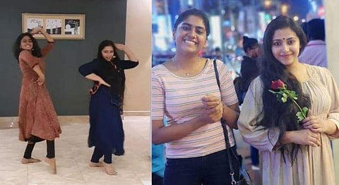 നിമിഷയും അനു സിത്താരയും/ ഇൻസ്റ്റ​ഗ്രാം